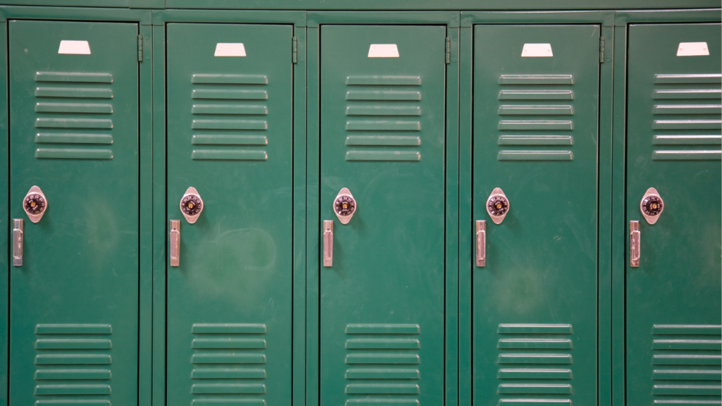 Green Colored High Quality Personal Lockers